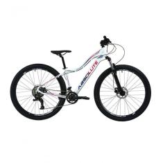 Bicicleta Aro 29 Feminina Absolute Hera 2x9 Freios Hidráulicos Garfo Com Trava Alumínio - Branco Tam.17
