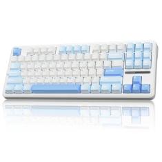 Teclado Mecânico Sem Fio AULA F87 75% TKL RGB - Retroiluminado