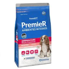 Ração Cães Premier Ambientes Internos Adultos Dermacare 1Kg - PremieRp