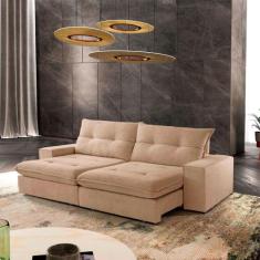 Sofá Athenas Linho 02 Módulos 120 cm B25cm Meu Sofá Online, A226 LINHO