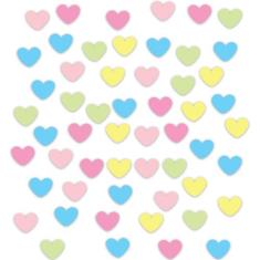 Adesivo de Parede Coração Candy Colors 55un - Quartinhos