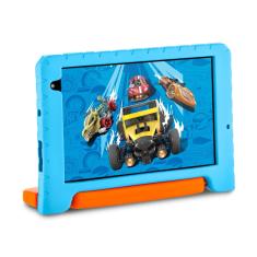 Tablet Multi Hot Wheels M8 NB435 Tela 8 Polegadas 64GB RAM 6GB - Azul