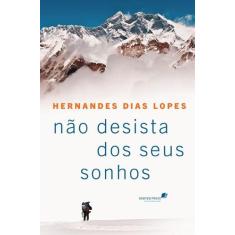 Livro - Não desista dos seus sonhos