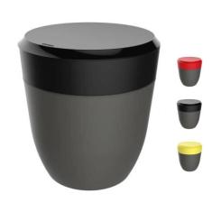 Lixeira 2,5 Litros Redonda Cesto Lixo Bancada Cozinha Escritório Banhe