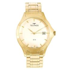 Relógio Technos, Pulseira de Aço, Adulto Unissex, Cor Da Caixa
