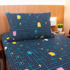 Jogo de Lençol Infantil Solteiro 2 Peças Portallar Pac Pac