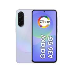 Smartphone Galaxy A36 5G, 128GB, Tela 6.7", Câmeras 50MB+8MP+5MP, Viol