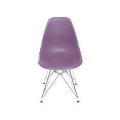 Cadeira DKR com Base de Metal OR Design Roxo