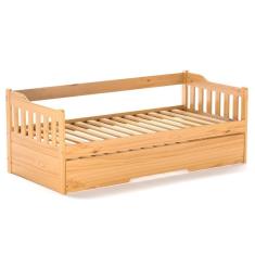 Bicama Solteiro Prime Madeira Maciça Mel Housin