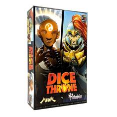 Jogo de tabuleiro Dice Throne Monk vs Paladin Strategy 2-6 jogadores
