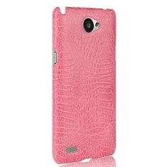 Capa para LG Prime II Capa para celular Rugged Shield 360° Proteja seu telefone com padrão de crocodilo capa para LG Prime II