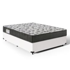 Cama Box Viúva + Colchão D33 Ortobom Iso 100 128cm