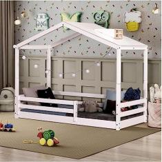 Cama Montessoriana Prime com Telhado Claraboia Casatema