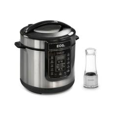 Panela de Pressão Elétrica Digital EPP60DI 220V Eos com Moedor Sal ou 