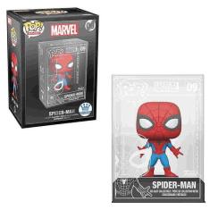 Funko Pop! Die-Cast Marvel Spider-Man 09 Exclusivo, azul/vermelho