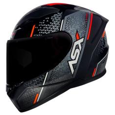 Capacete Feminino Masculino Asx City Storm Cinza Moto 