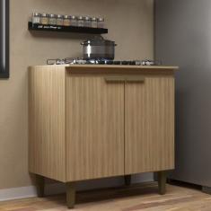 Balcão para Cooktop 5 Bocas 2 Portas Iara J Carvalho