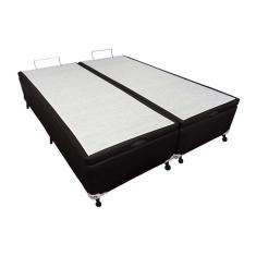 Cama Box Baú Solteiro Courano Black New (88x188x35) - Castor