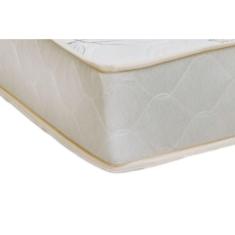 Cama Box Baú Solteiro: Colchão Espuma Castor D33 Sleep Max Relax + Base Crc Suede Gray(88x188)