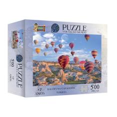 Quebra-Cabeça Volta ao Mundo Turquia - 500 Peças - Uriarte