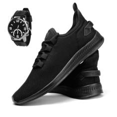 Kit Tênis Esportivo Masculino Leve Conforto Esporte Físico Academia Ca