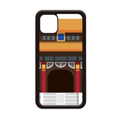 Capa China Arquitetura padrão Tian'anmen para iPhone 12 Pro Max para Apple Mini Mobile Case Shell