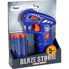 Lançador Blaze Storm com 5 Dardos, Homeplay