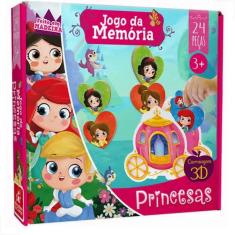 Jogo Da Memoria Princesa  2549 Brincadeira De Crianca