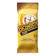 Blowtex Preservativo Retardante Com 6 Unidades