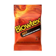 Blowtex Preservativo Hot Com 3 Unidades Branco