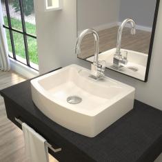 Kit Cuba RT41 com Torneira Luxo 1195 e Válvula Click 1 Polegada e meia Compace Bege