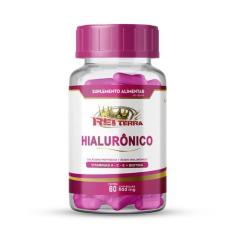 Ácido Hialurônico + Peptídeos Colágeno + Biotina + Vit A C E 60 Cápsul