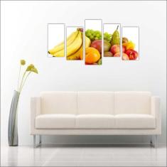 Quadro Decorativo Frutas Cozinha Gourmet Restaurantes Decorações Salas