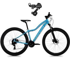 Bicicleta Feminina Aluminio Absolute Hera Mtb 21 Marchas Aro 29 Câmbio