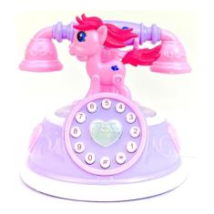 Telefone Brinquedo Infantil Unicórnio Celular Musical Luz