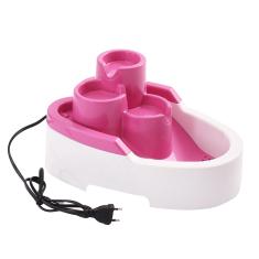 Fonte bebedouro para cães e gatos DuraCats bivolt Rosa
