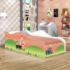 Mini Cama Fun Trenzinho Infantil Com Colchão - CASA H