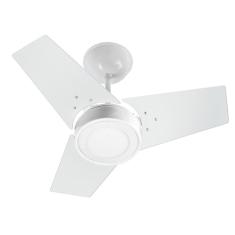 Ventilador Teto Venti-Delta Fit Led 3 Pás Branco 6000K 220V