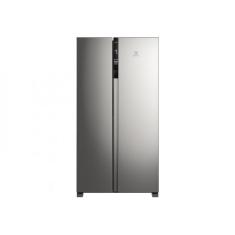 Geladeira/Refrigerador Electrolux Frost Free Side by Side Inox Look 435L Efficient IS4S