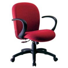 Cadeira Diretor com Braços Linha Lombar Vermelho