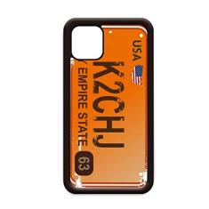 Capa para celular Apple Mobile com padrão de número americano dos EUA para iPhone 11 Pro Max