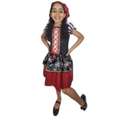 Fantasia Infantil Menina Pirata