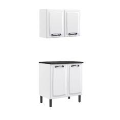 Cozinha Compacta 2 Peças 4 Portas New Premium Itatiaia Branco