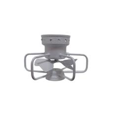 Ventilador De Teto Ac Vent Eclipse 25cm 2 Lâmpadas Bivolt