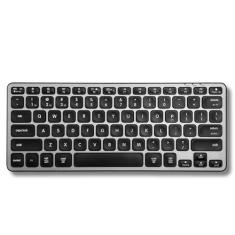 Macally Teclado Bluetooth para Mac – Teclado Apple sem fio compatível premium para MacBook Pro/Air, iMac, Mac mini/Pro, iPad, laptop e PC