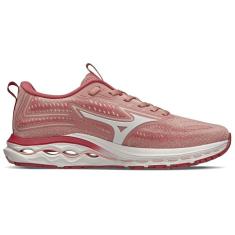 Tênis Mizuno Wave Nitron 2 Feminino Cinza e Rosa Original-Feminino