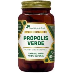 Própolis Verde 500mg 60 Cápsulas  Flora Nativa - Flora Ntiva do Brasil