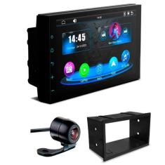 Central Multimídia CarPlay Android Auto Faaftech 7" + Câmera Ré Borbol