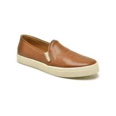Tenis slip on feminino sapato plataforma casual couro legitimo confortavel-Feminino