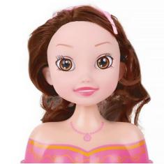 Boneca Mini Busto Camarim Make Up Star Morena BR1503 - Multikids